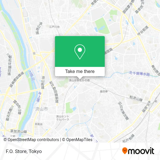 F.O. Store map