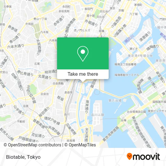 Biotable map