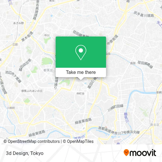 3d Design map
