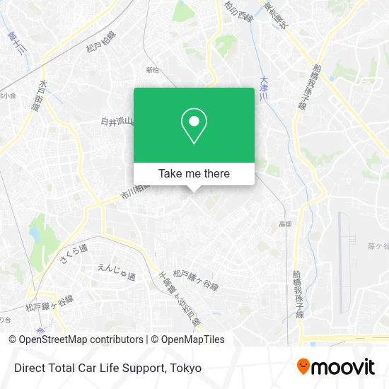 Direct Total Car Life Support map