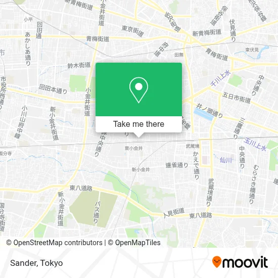 Sander map