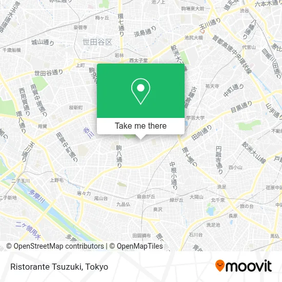 Ristorante Tsuzuki map