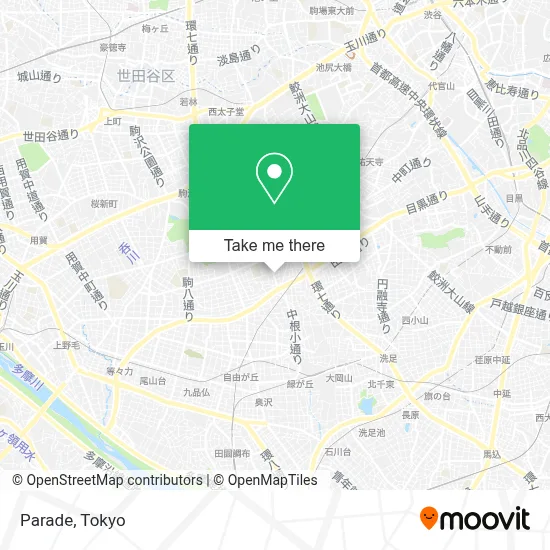 Parade map