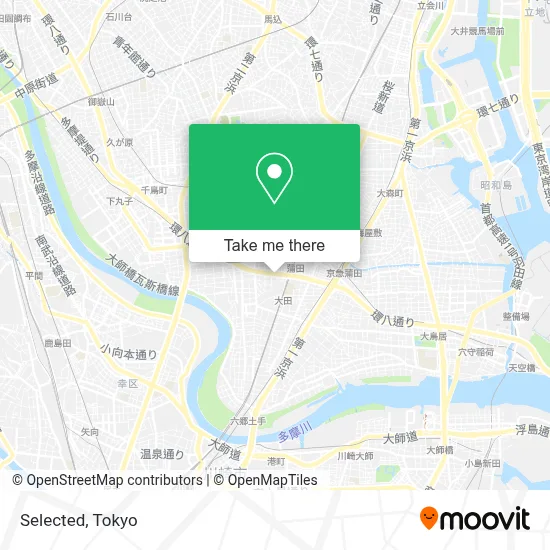 Selected map