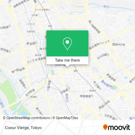 Coeur Vierge map