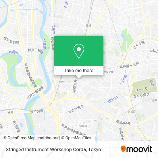 Stringed Instrument Workshop Corda map