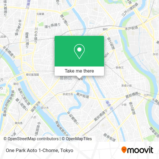 One Park Aoto 1-Chome map