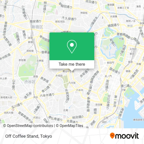Off Coffee Stand map