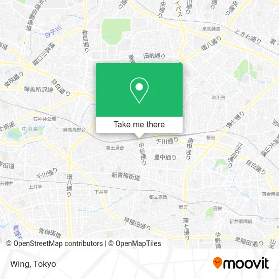 Wing map