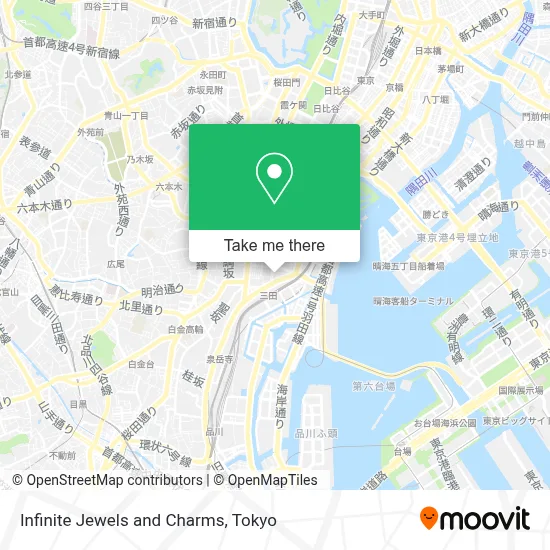 Infinite Jewels and Charms map