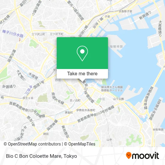 Bio C Bon Coloette Mare map