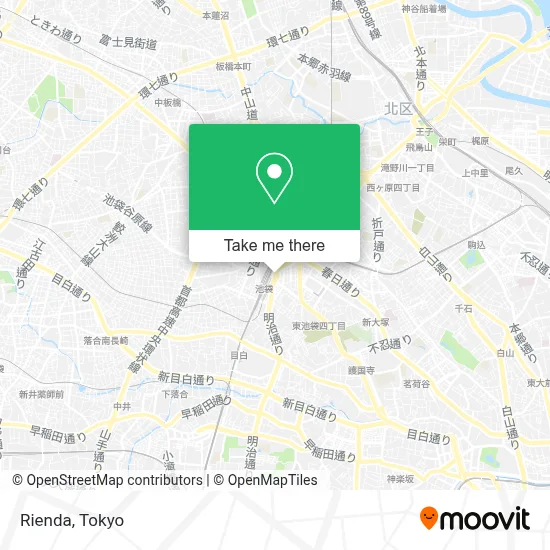 Rienda map
