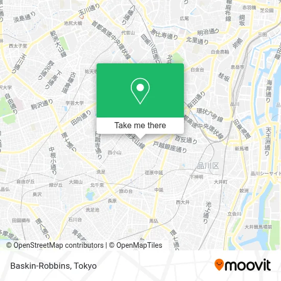 Baskin-Robbins map