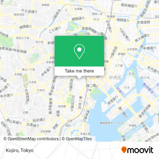 Kojiro map