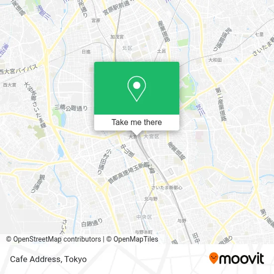 Cafe Address map