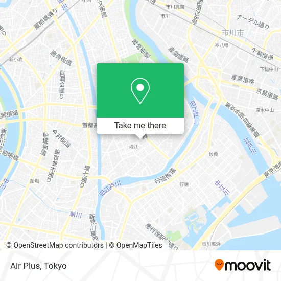 Air Plus map
