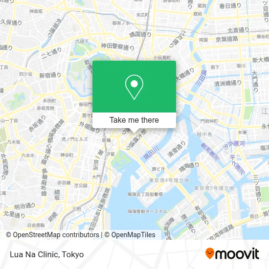Lua Na Clinic map