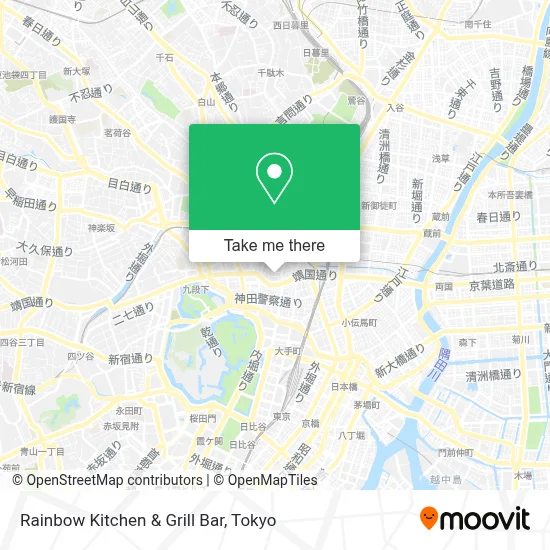 Rainbow Kitchen & Grill Bar map