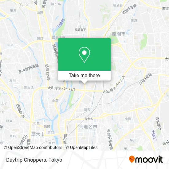 Daytrip Choppers map