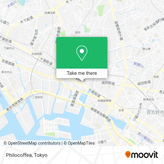 Philocoffea map