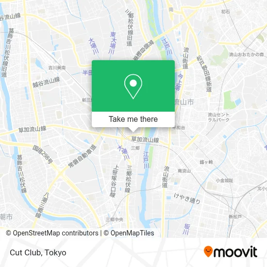 Cut Club map