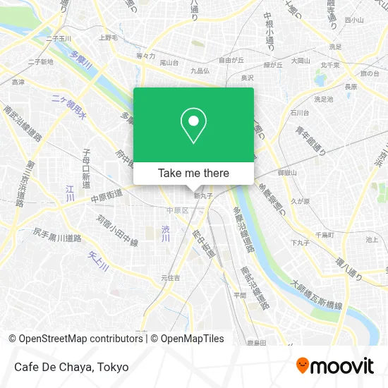 Cafe De Chaya map