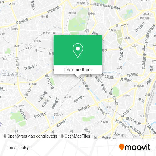 Toiro map