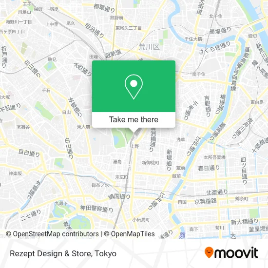 Rezept Design & Store map