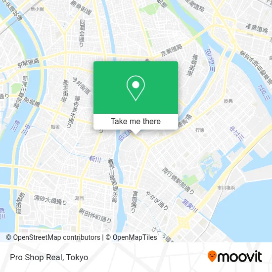 Pro Shop Real map