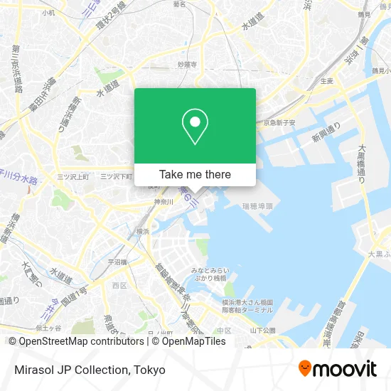 Mirasol JP Collection map
