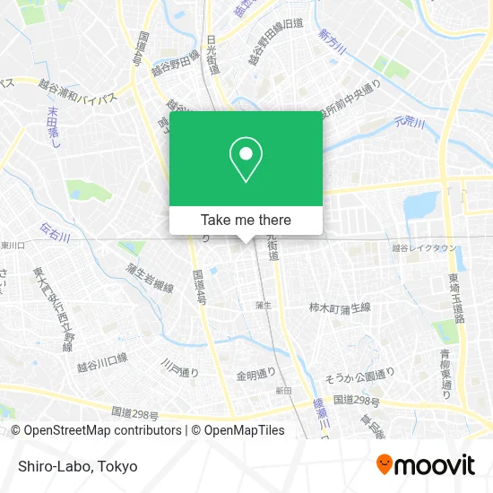 Shiro-Labo map