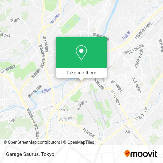Garage Saurus map