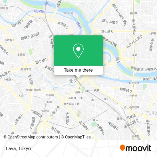 Lava map