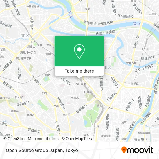 Open Source Group Japan map