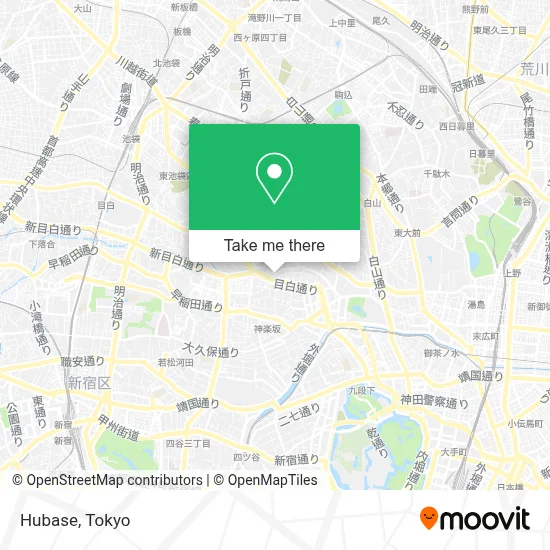 Hubase map