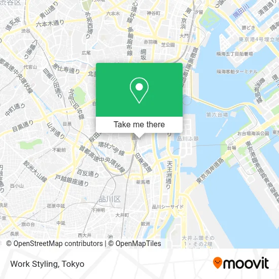 Work Styling map