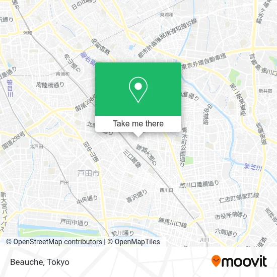 Beauche map