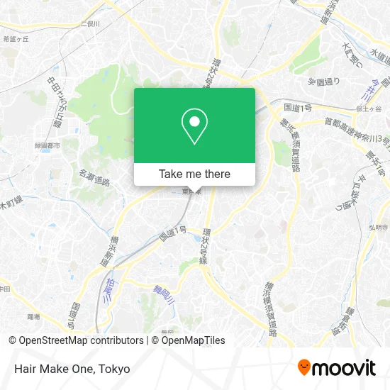 Hair Make One map