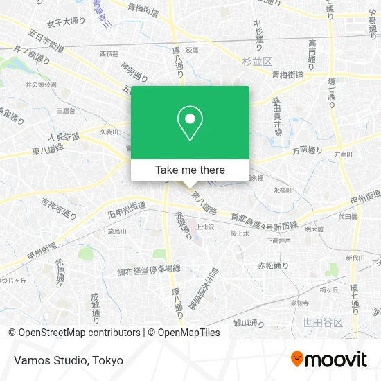Vamos Studio map