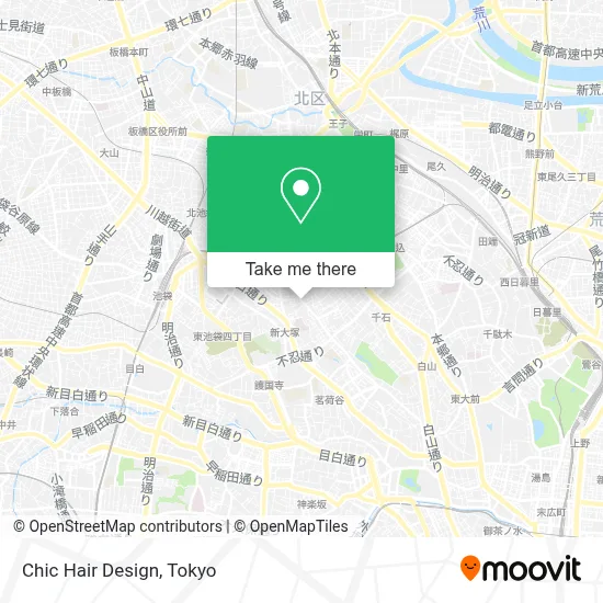 Chic Hair Design map