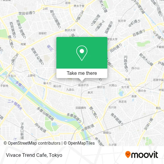 Vivace Trend Cafe map