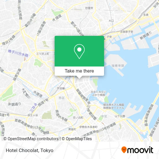 Hotel Chocolat map