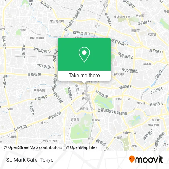 St. Mark Cafe map