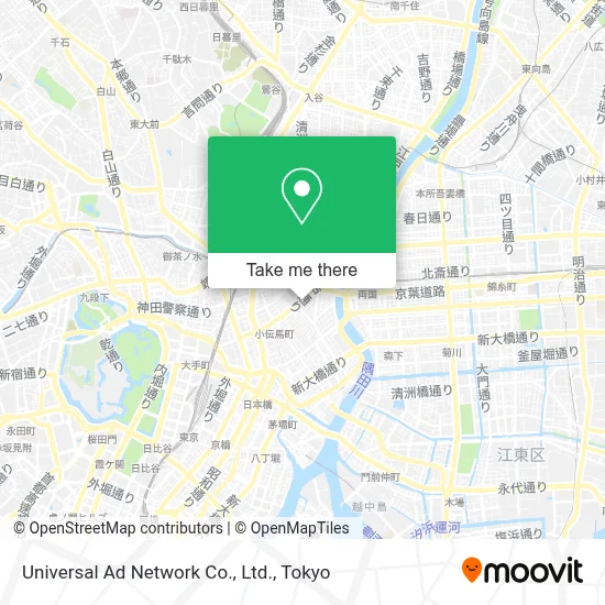 Universal Ad Network Co., Ltd. map