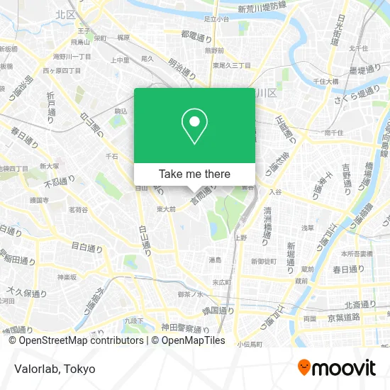 Valorlab map