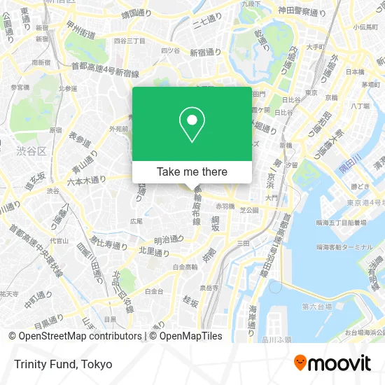 Trinity Fund map