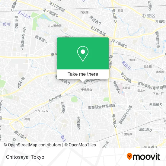 Chitoseya map