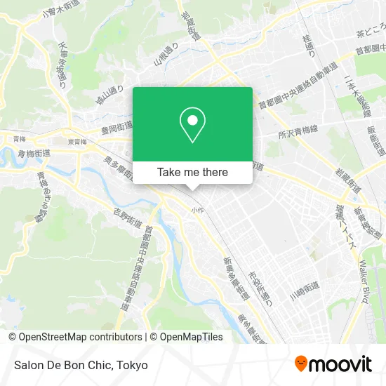 Salon De Bon Chic map