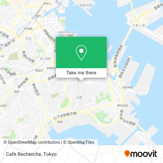 Cafe Recherche map
