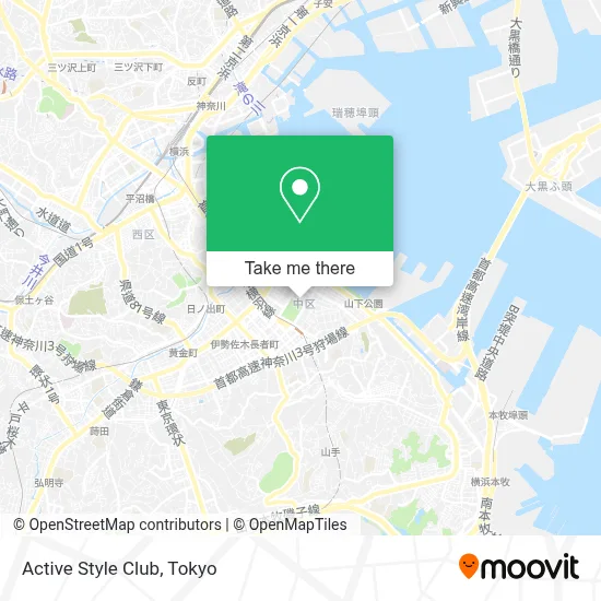 Active Style Club map